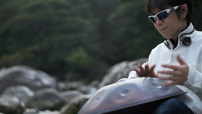 自然の中でパフォーマンス