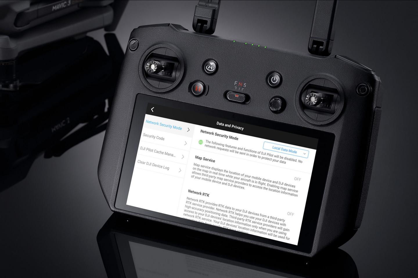 安全操縦のための機材